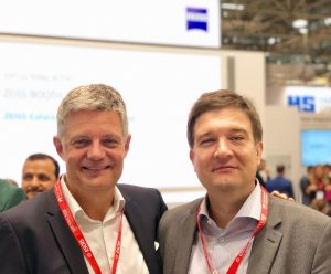 Dr. Wiltfang und Dr. Kiraly auf der ESCRS 2018 in Wien